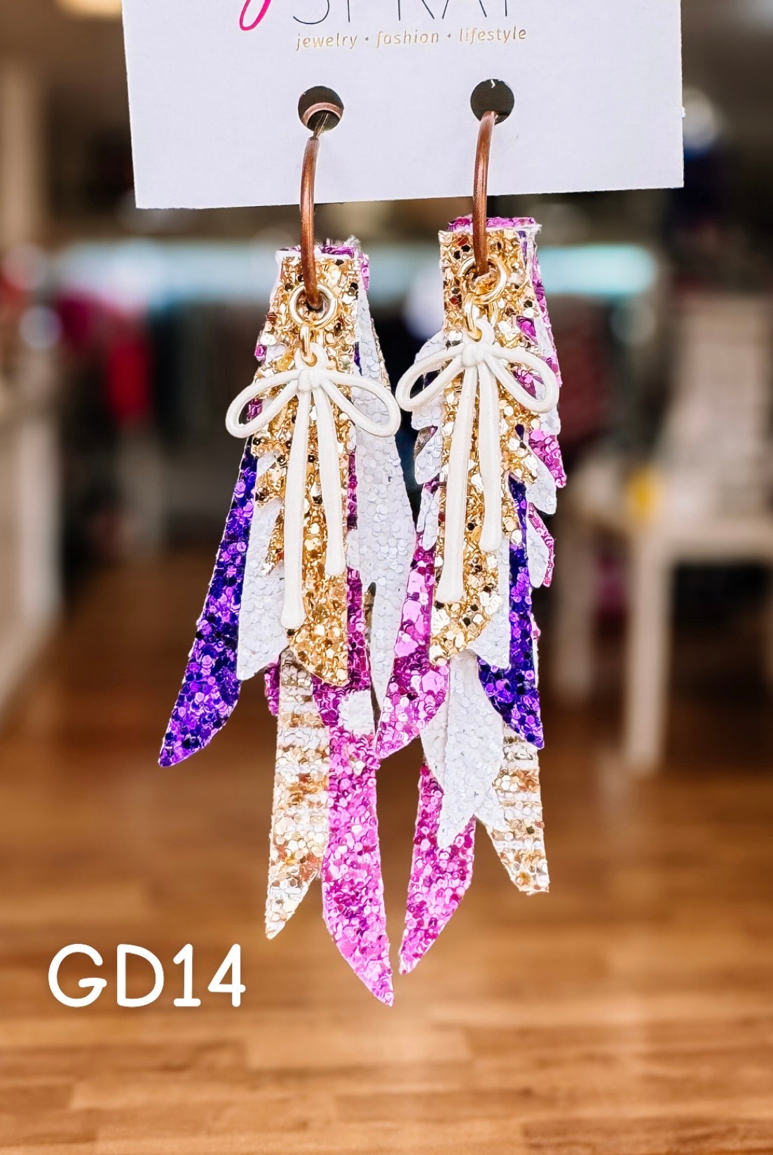 Jak Sprat Game Day Collection: Thinny Thini Minis-Earrings-Dear Me Southern Boutique, located in DeRidder, Louisiana