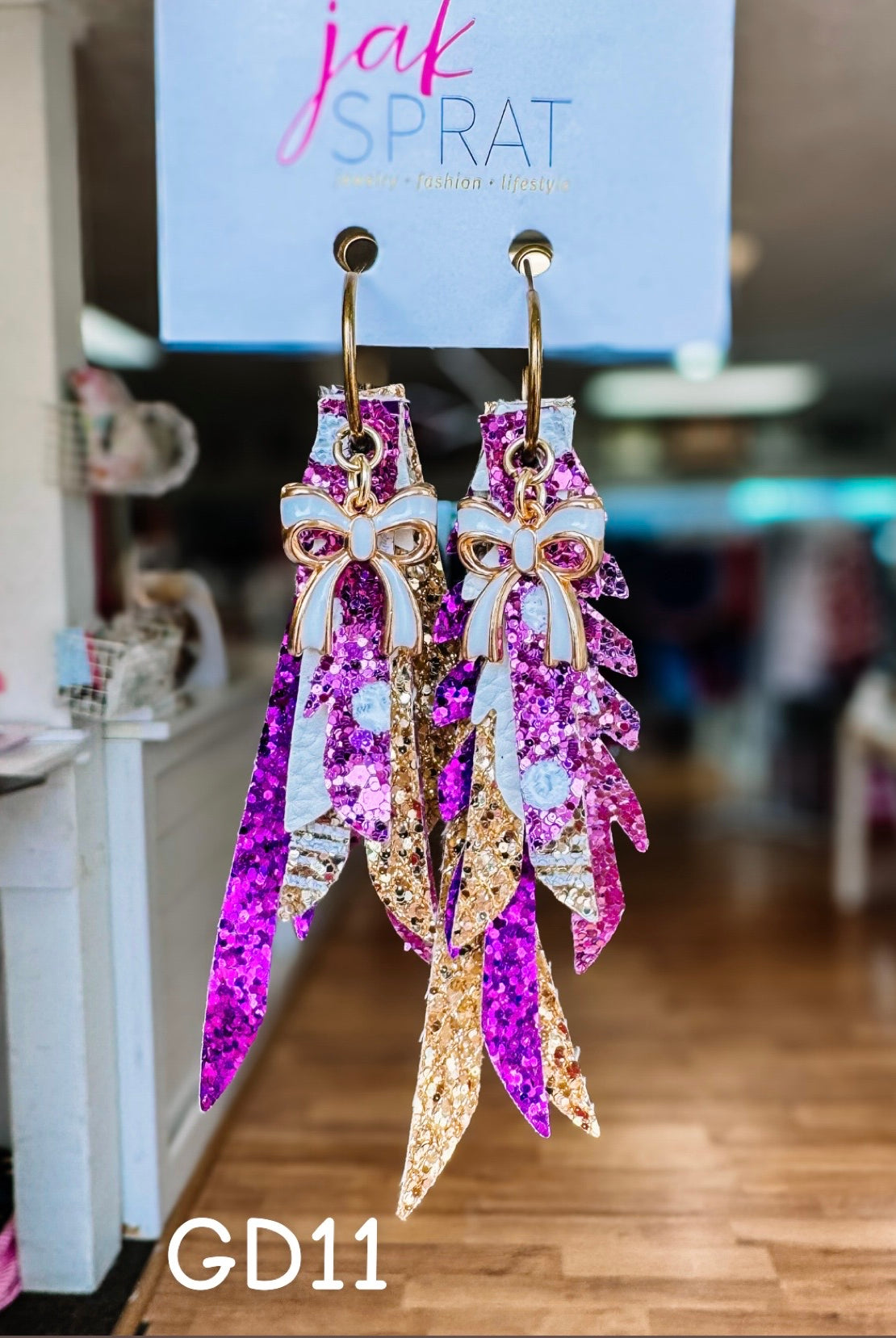 Jak Sprat Game Day Collection: Thinny Thini Minis-Earrings-Dear Me Southern Boutique, located in DeRidder, Louisiana