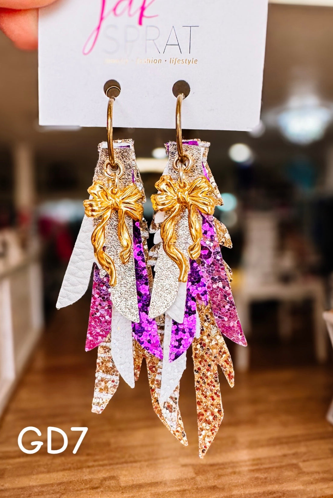 Jak Sprat Game Day Collection: Thinny Thini Minis-Earrings-Dear Me Southern Boutique, located in DeRidder, Louisiana