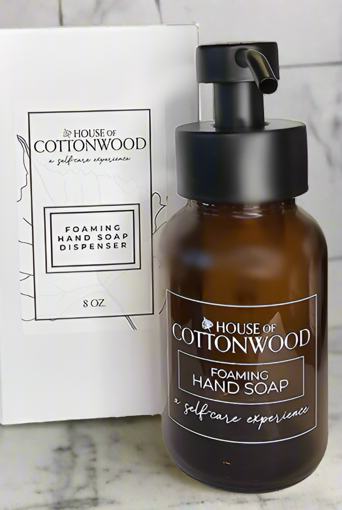 AMBER HAND SOAP PUMP-Foaming Hand Soap Refills-Dear Me Southern Boutique, located in DeRidder, Louisiana