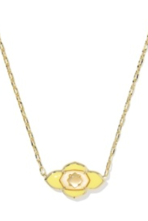 Abbie Medallion Gold Necklace-Jewelry - Necklaces-Dear Me Southern Boutique, located in DeRidder, Louisiana