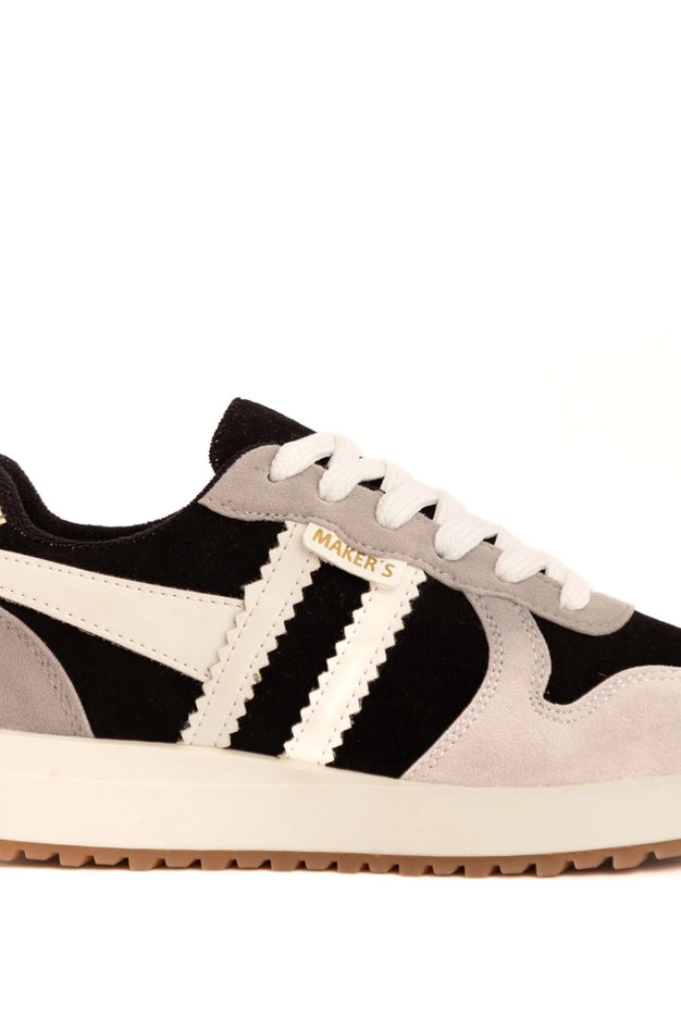 Ace Attitude Sneakers - Black-Sneakers-Dear Me Southern Boutique, located in DeRidder, Louisiana