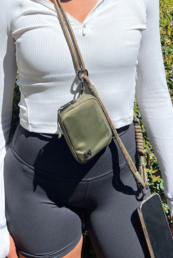 Active Crossbody w/RFID Pouch Twin Rope-Dear Me Southern Boutique, located in DeRidder, Louisiana