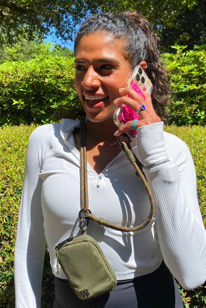 Active Crossbody w/RFID Pouch Twin Rope-Dear Me Southern Boutique, located in DeRidder, Louisiana