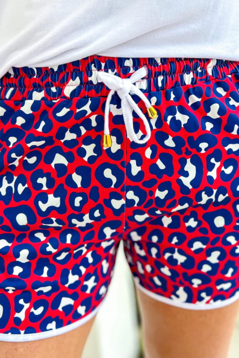 Adult Party In The USA Everyday Shorts-Shorts-Dear Me Southern Boutique, located in DeRidder, Louisiana