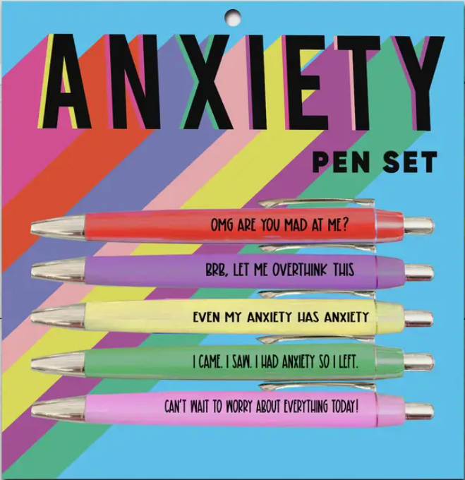 Anxiety Pen Set-Gifts-Dear Me Southern Boutique, located in DeRidder, Louisiana