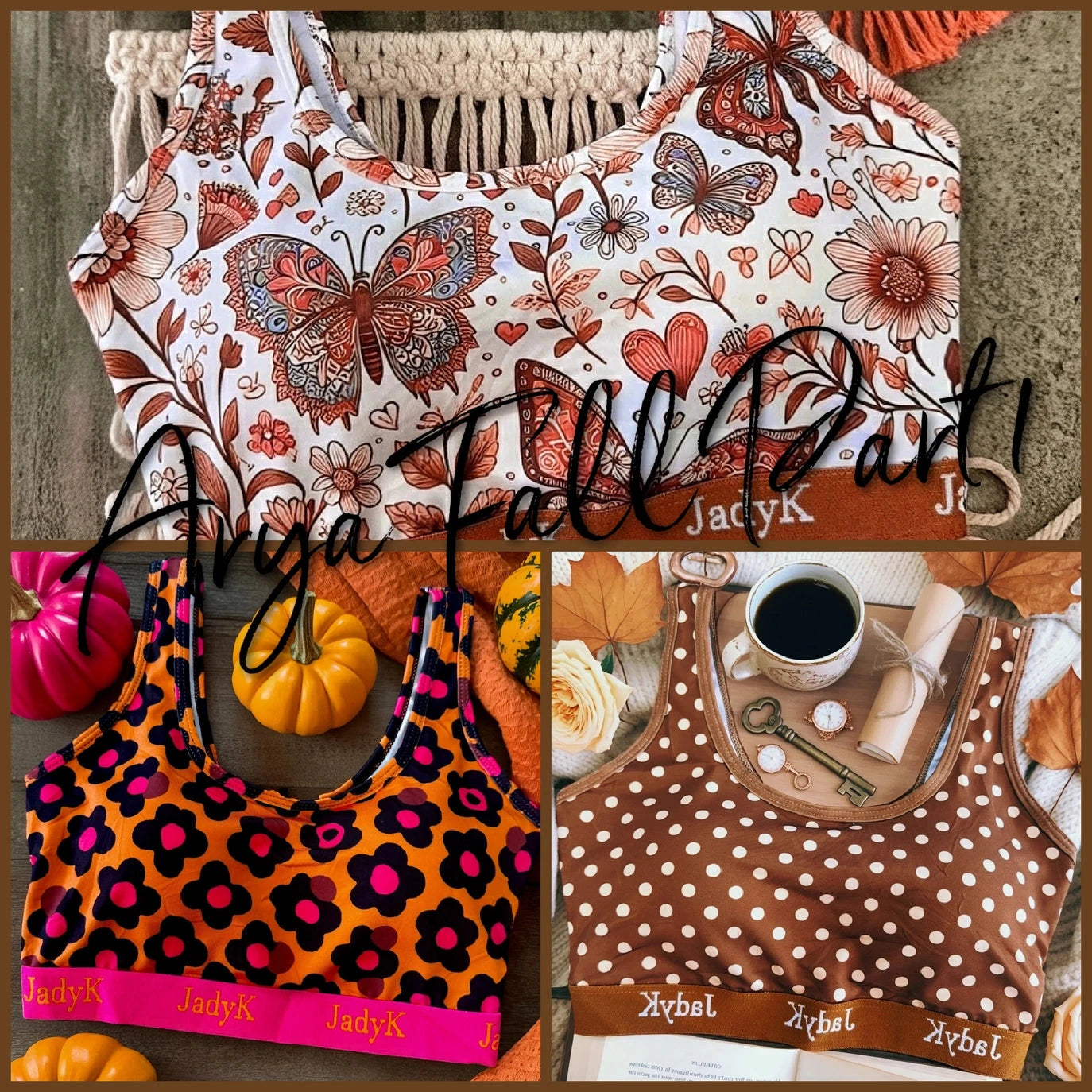 Arya Bralette - Fall Collection 1-Bras/Bralettes-Dear Me Southern Boutique, located in DeRidder, Louisiana