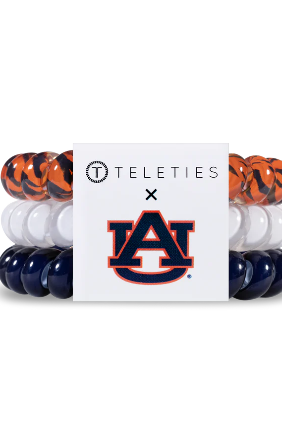 Auburn Teleties-Large Hair Ties-Dear Me Southern Boutique, located in DeRidder, Louisiana