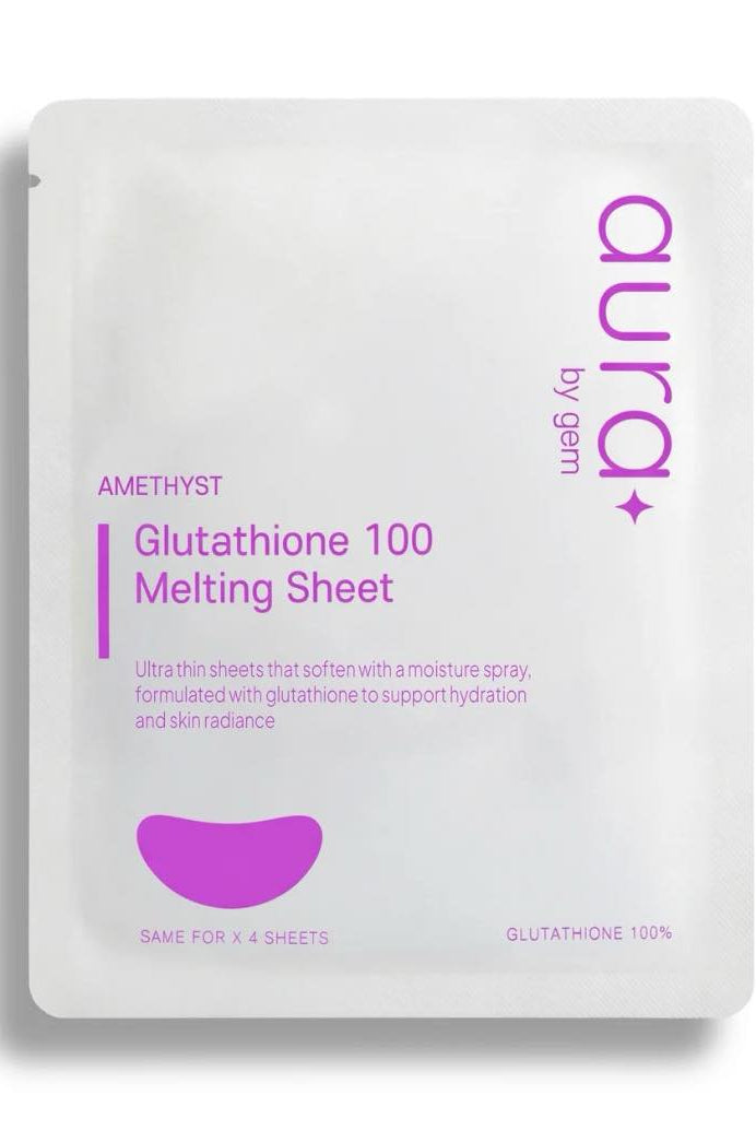 Aura Glutathione 100 Melting Sheet Eye Patches-Dear Me Southern Boutique, located in DeRidder, Louisiana