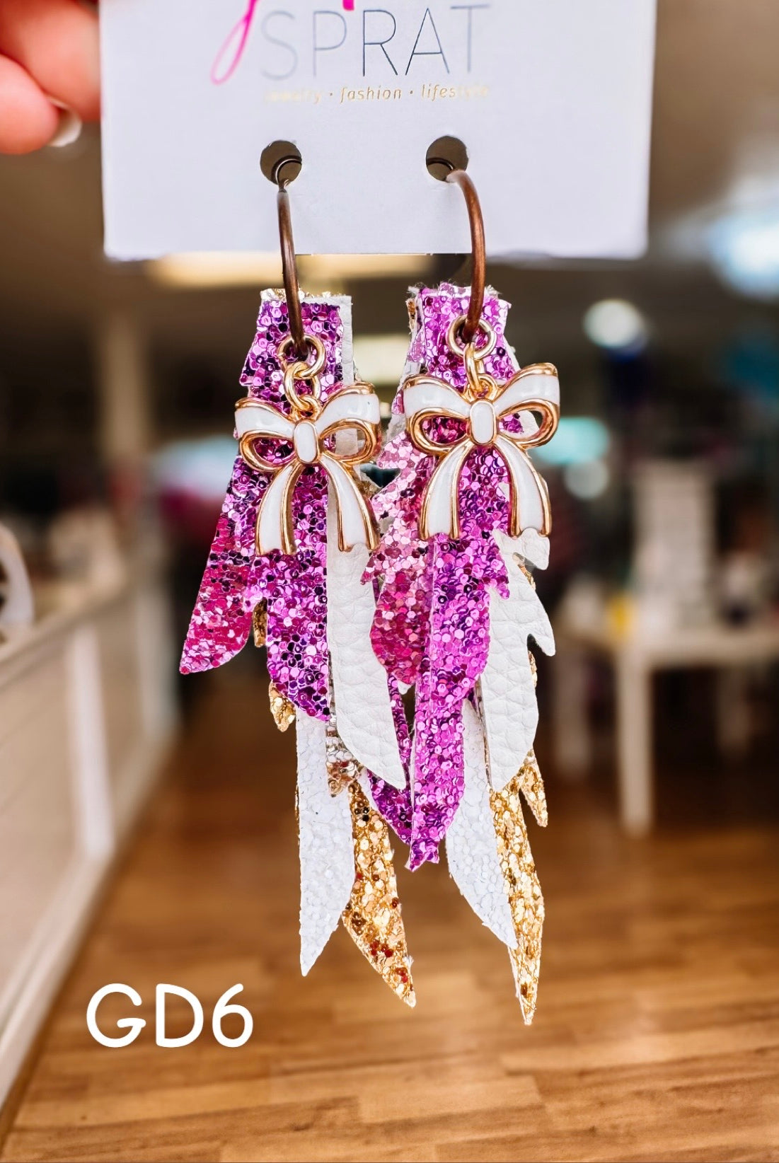 Jak Sprat Game Day Collection: Thinny Thini Minis-Earrings-Dear Me Southern Boutique, located in DeRidder, Louisiana