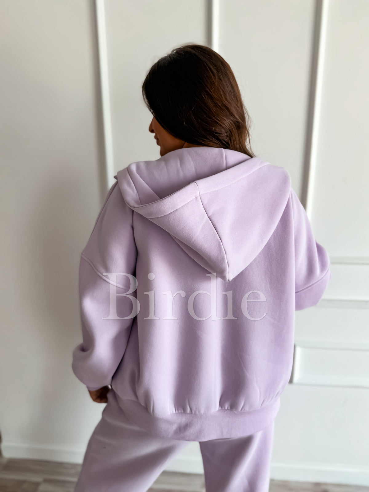 BIRDIE Pure Comfort Fleece Hooded Jacket in Light Lavender-Presales-Dear Me Southern Boutique, located in DeRidder, Louisiana