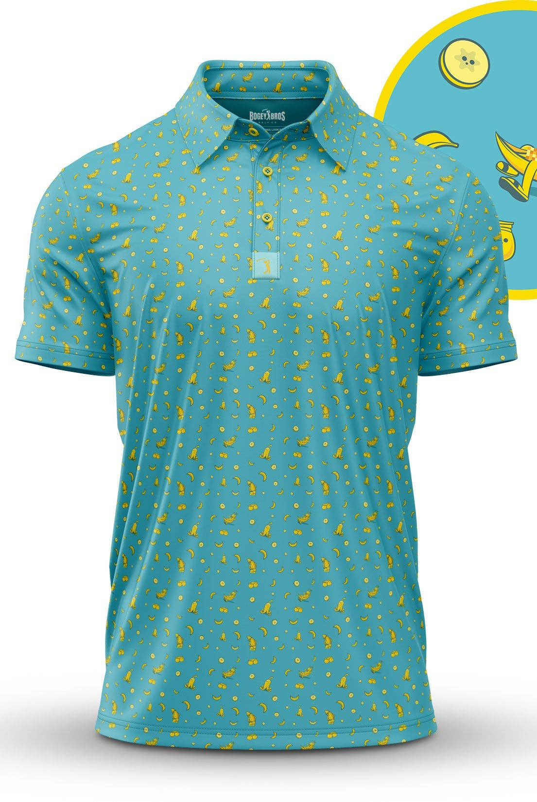 Banana Split Cheeks - Polo-Tops-Dear Me Southern Boutique, located in DeRidder, Louisiana