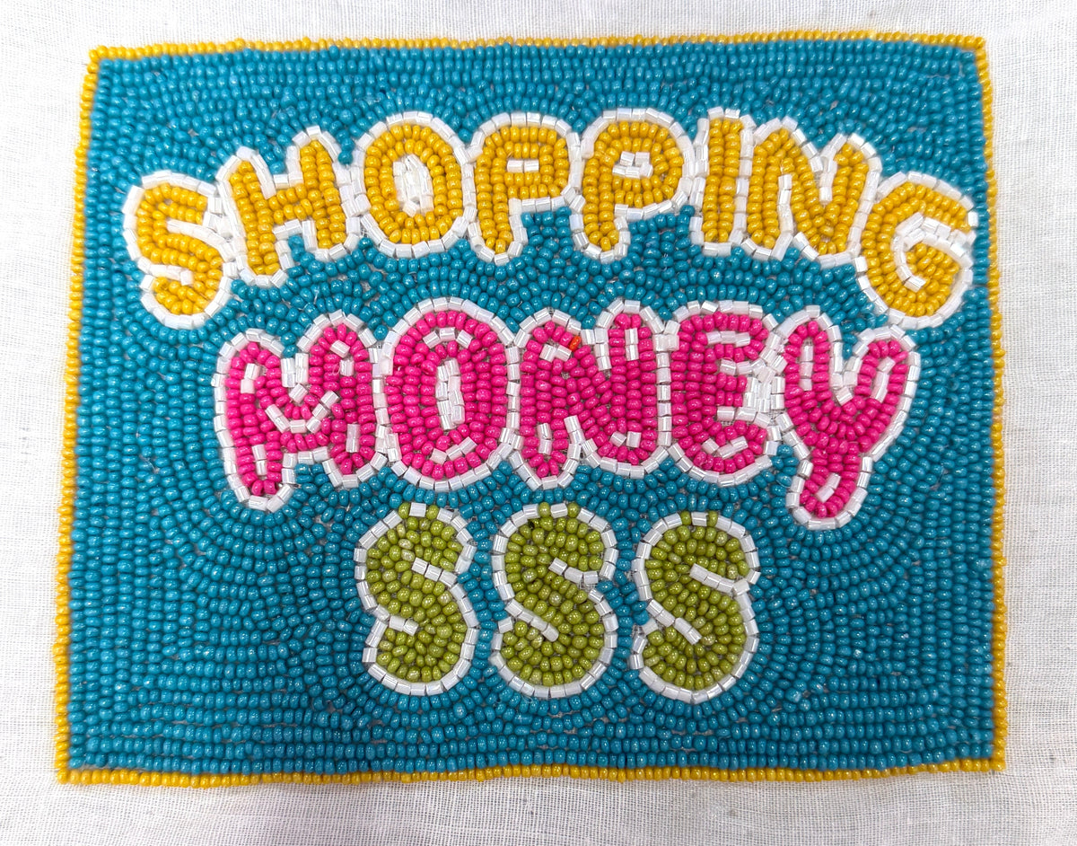 Beaded Coin Purse- Shopping Money-Presales-Dear Me Southern Boutique, located in DeRidder, Louisiana