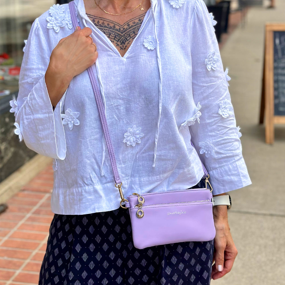 Bella RFID Cross Body- 6 Pattern Options-Presales-Dear Me Southern Boutique, located in DeRidder, Louisiana