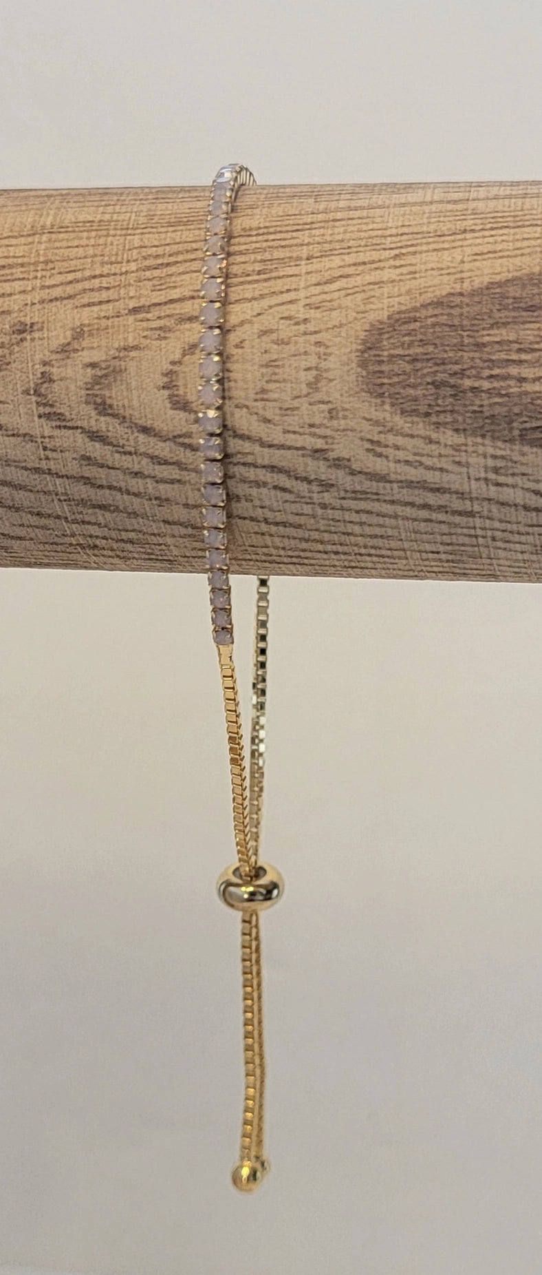 Betty Oh Adjustable Opal Gold Metal Bracelet-Presales-Dear Me Southern Boutique, located in DeRidder, Louisiana