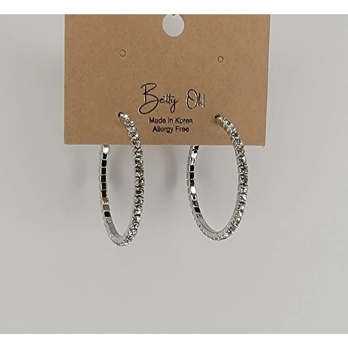 Betty Oh Opal Hoop Earrings-Presales-Dear Me Southern Boutique, located in DeRidder, Louisiana