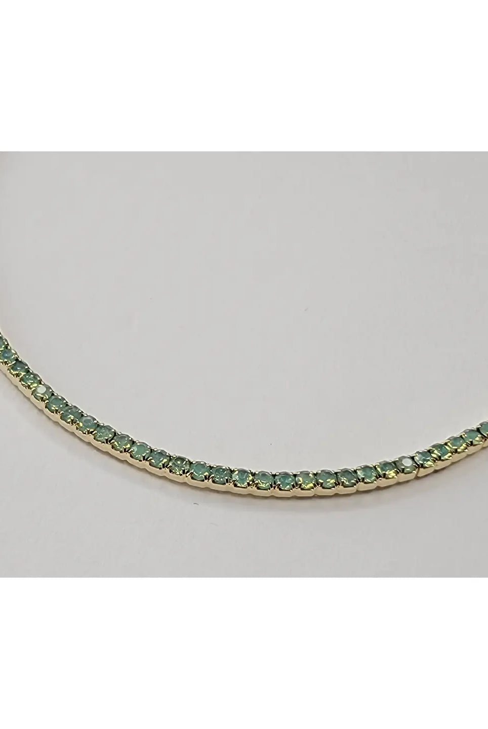 Betty Oh Opal Rhinestone Necklace-Necklaces-Dear Me Southern Boutique, located in DeRidder, Louisiana