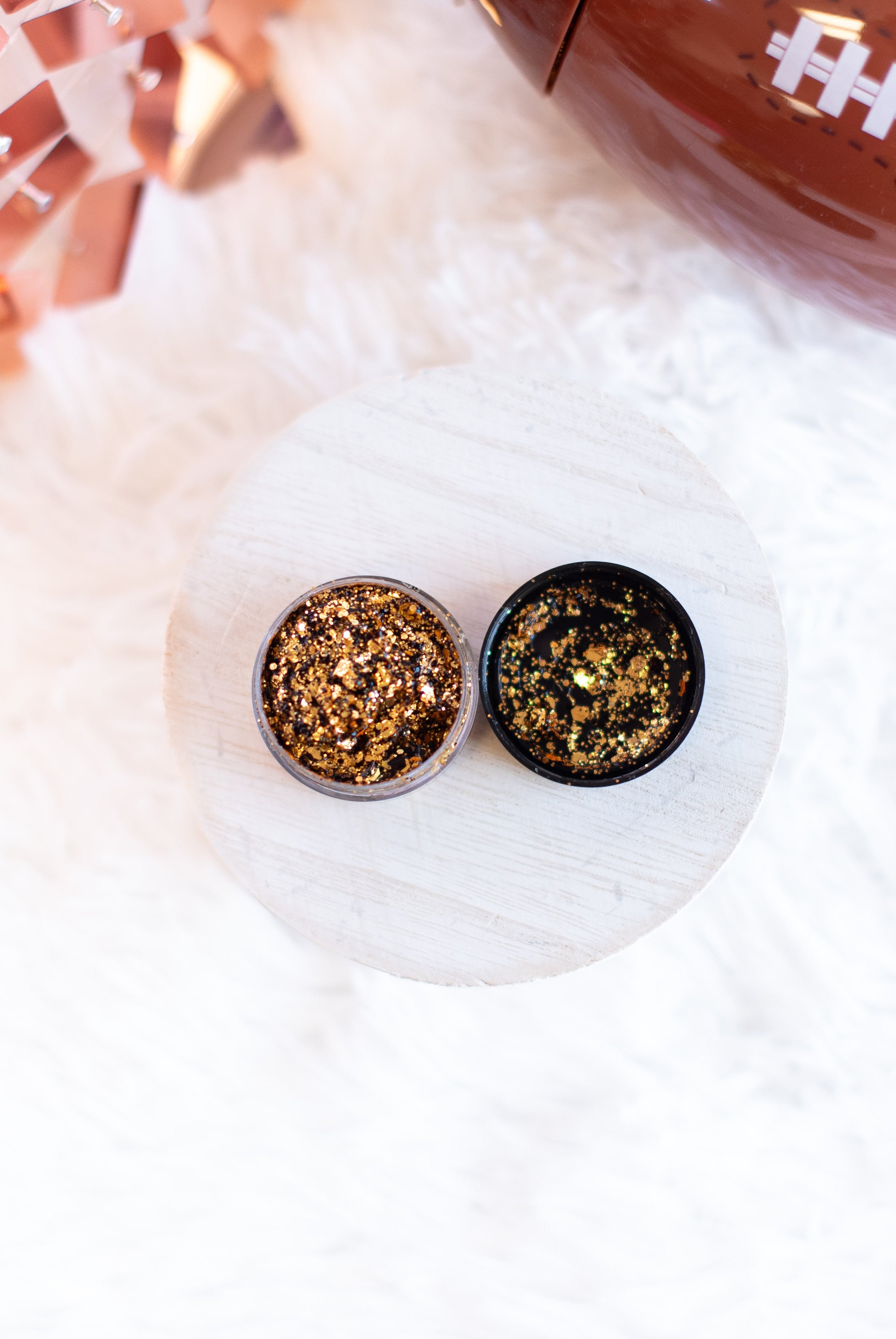 Black and Gold Glitter Gel-Glitters-Dear Me Southern Boutique, located in DeRidder, Louisiana