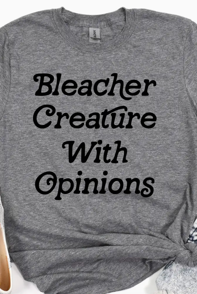 Bleacher Creature Tee-Shirts-Dear Me Southern Boutique, located in DeRidder, Louisiana