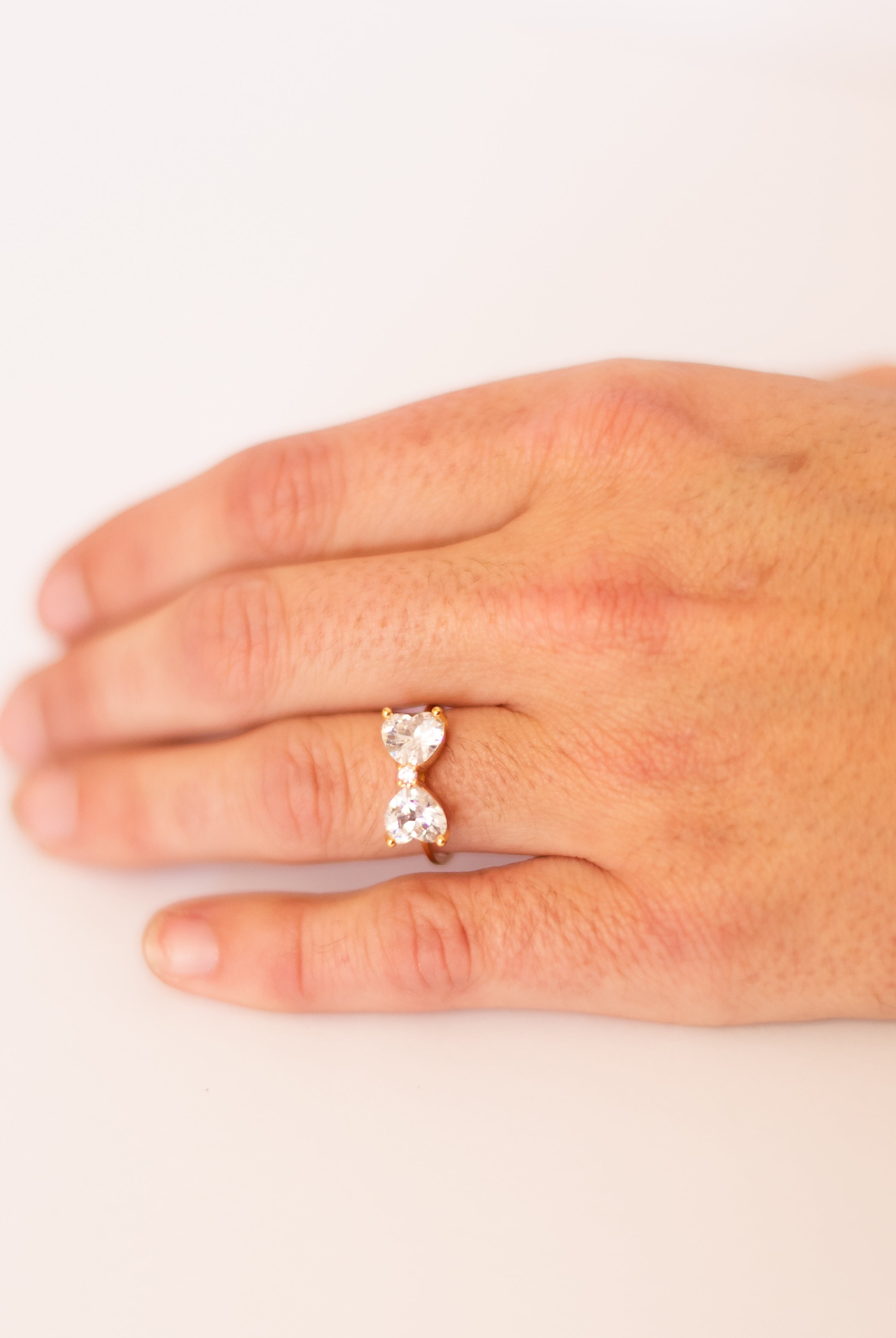 Bow Shine Ring-Rings-Dear Me Southern Boutique, located in DeRidder, Louisiana