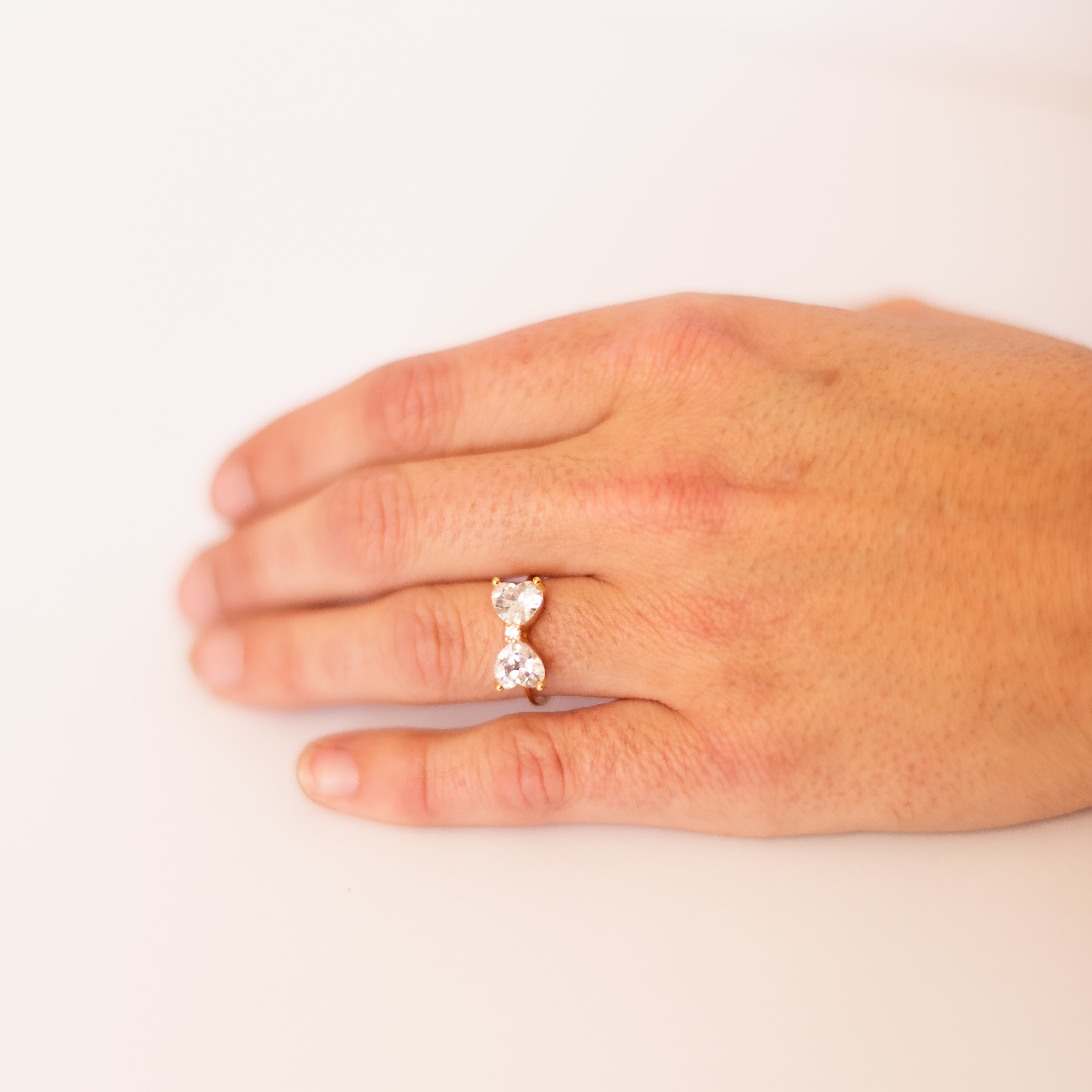 Bow Shine Ring-Rings-Dear Me Southern Boutique, located in DeRidder, Louisiana