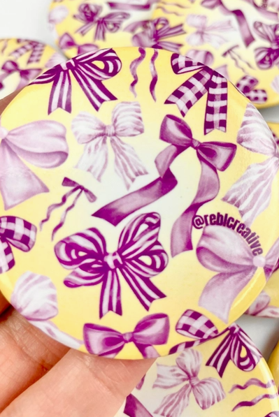 Bow-tastic Game Day Glam Button-Buttons-Dear Me Southern Boutique, located in DeRidder, Louisiana