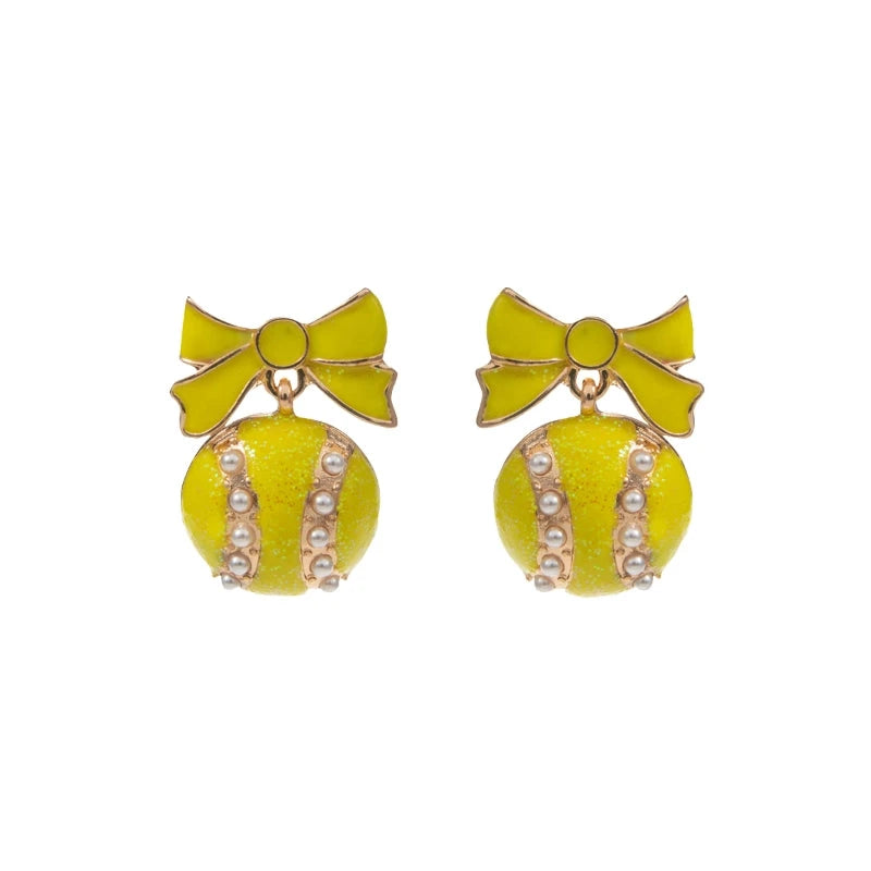 Bows & Base Hits Earrings-JAG Earrings-Dear Me Southern Boutique, located in DeRidder, Louisiana