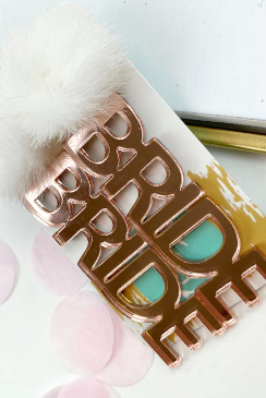 Bride Mirror Dangles-Earrings-Dear Me Southern Boutique, located in DeRidder, Louisiana