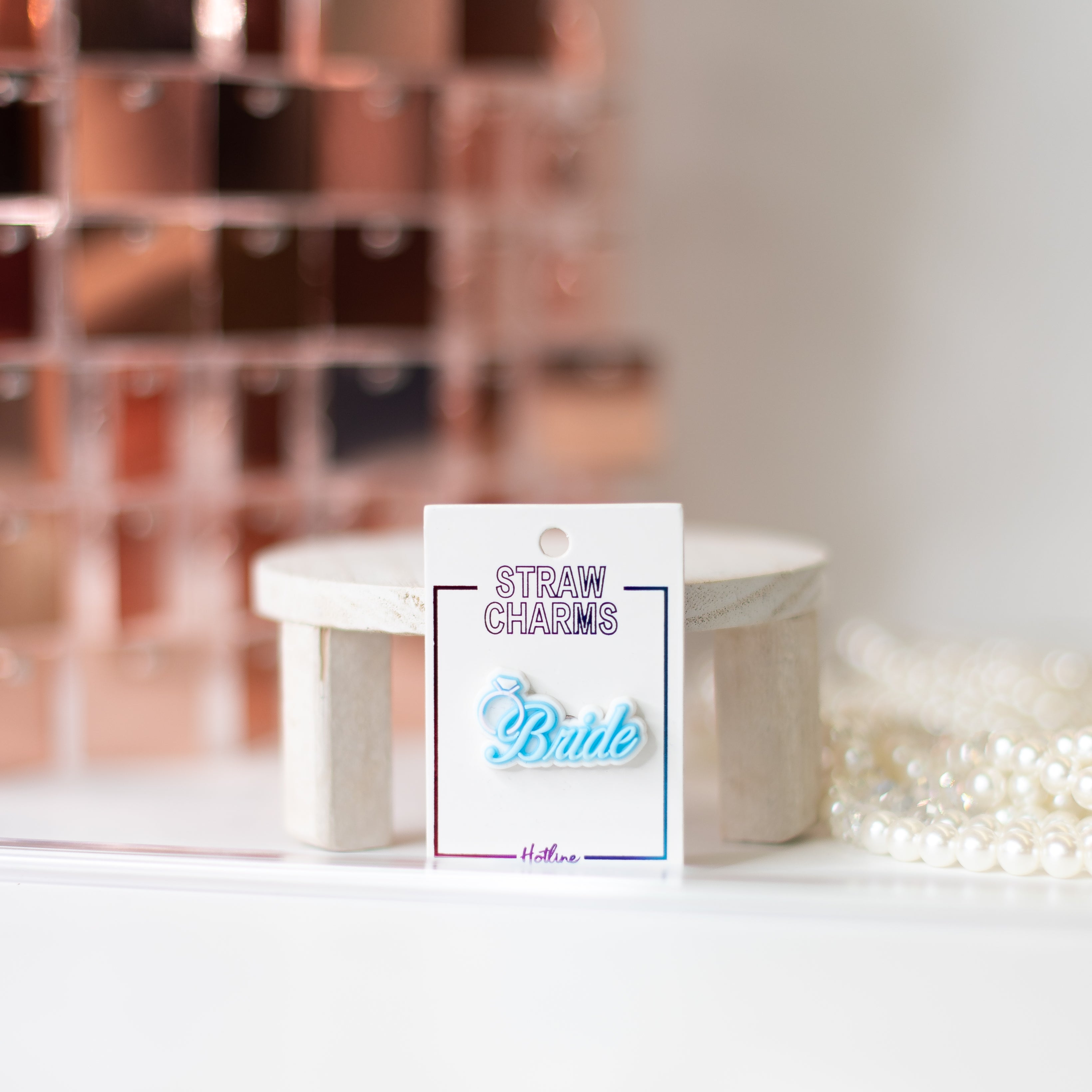 Bride Straw Topper-Straw Toppers-Dear Me Southern Boutique, located in DeRidder, Louisiana