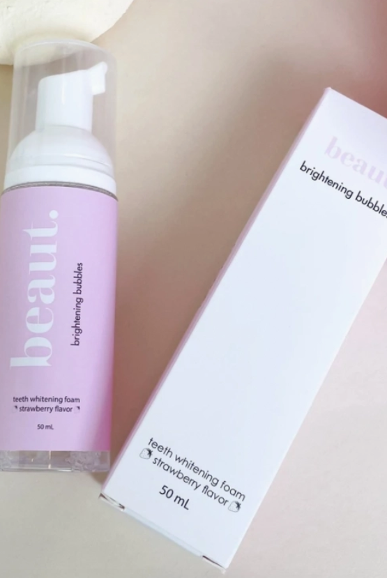 Brightening Bubbles Whitening Foam by Beaut-Beauty-Dear Me Southern Boutique, located in DeRidder, Louisiana