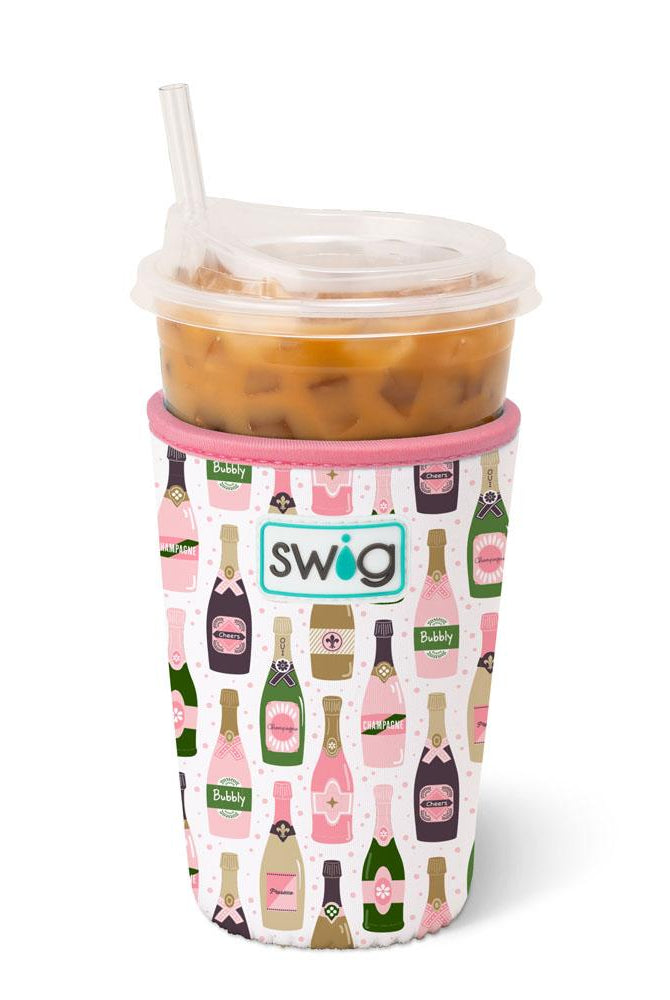 Bubbly Iced Cup Coolie-Travel Mugs-Dear Me Southern Boutique, located in DeRidder, Louisiana