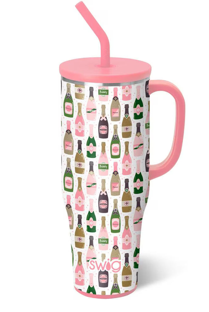 Bubbly Mega Mug 40oz-Travel Mugs-Dear Me Southern Boutique, located in DeRidder, Louisiana