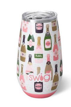Bubbly Swig Stemless Flute 6oz-Wine + Cocktails-Dear Me Southern Boutique, located in DeRidder, Louisiana