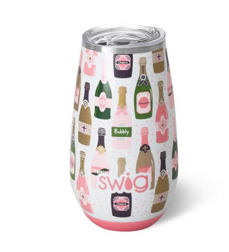 Bubbly Swig Stemless Flute 6oz-Wine + Cocktails-Dear Me Southern Boutique, located in DeRidder, Louisiana