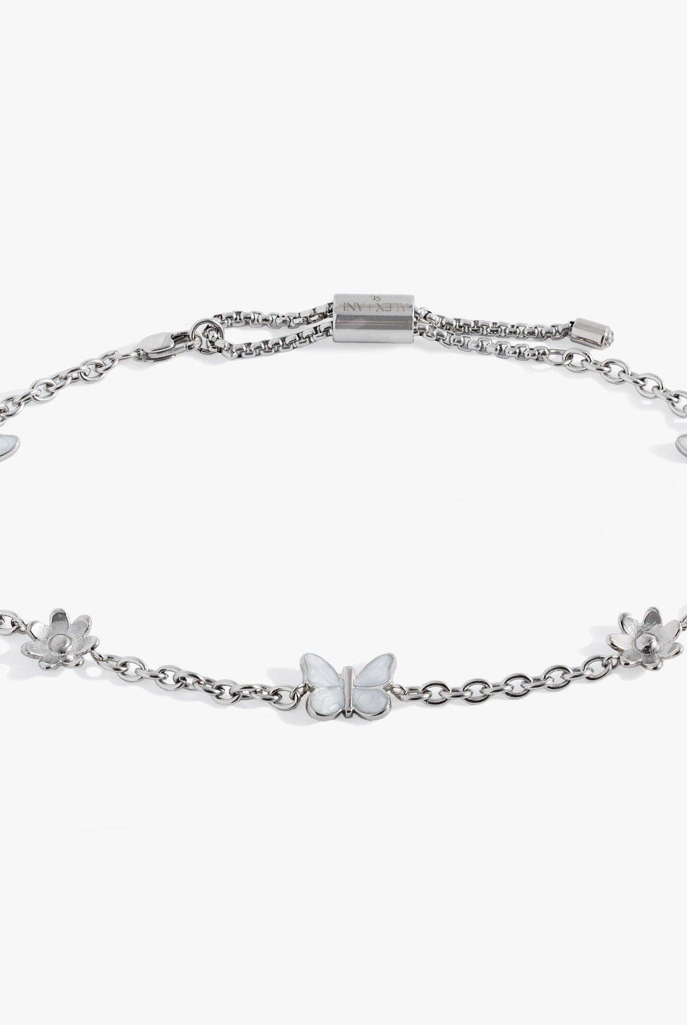 Butterfly & Flower Dainty Anklet-Dear Me Southern Boutique, located in DeRidder, Louisiana