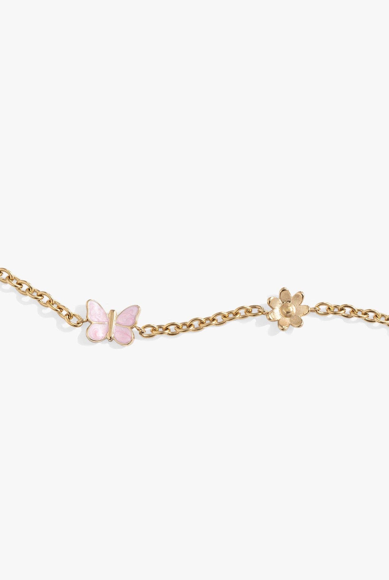 Butterfly & Flower Dainty Anklet-Dear Me Southern Boutique, located in DeRidder, Louisiana