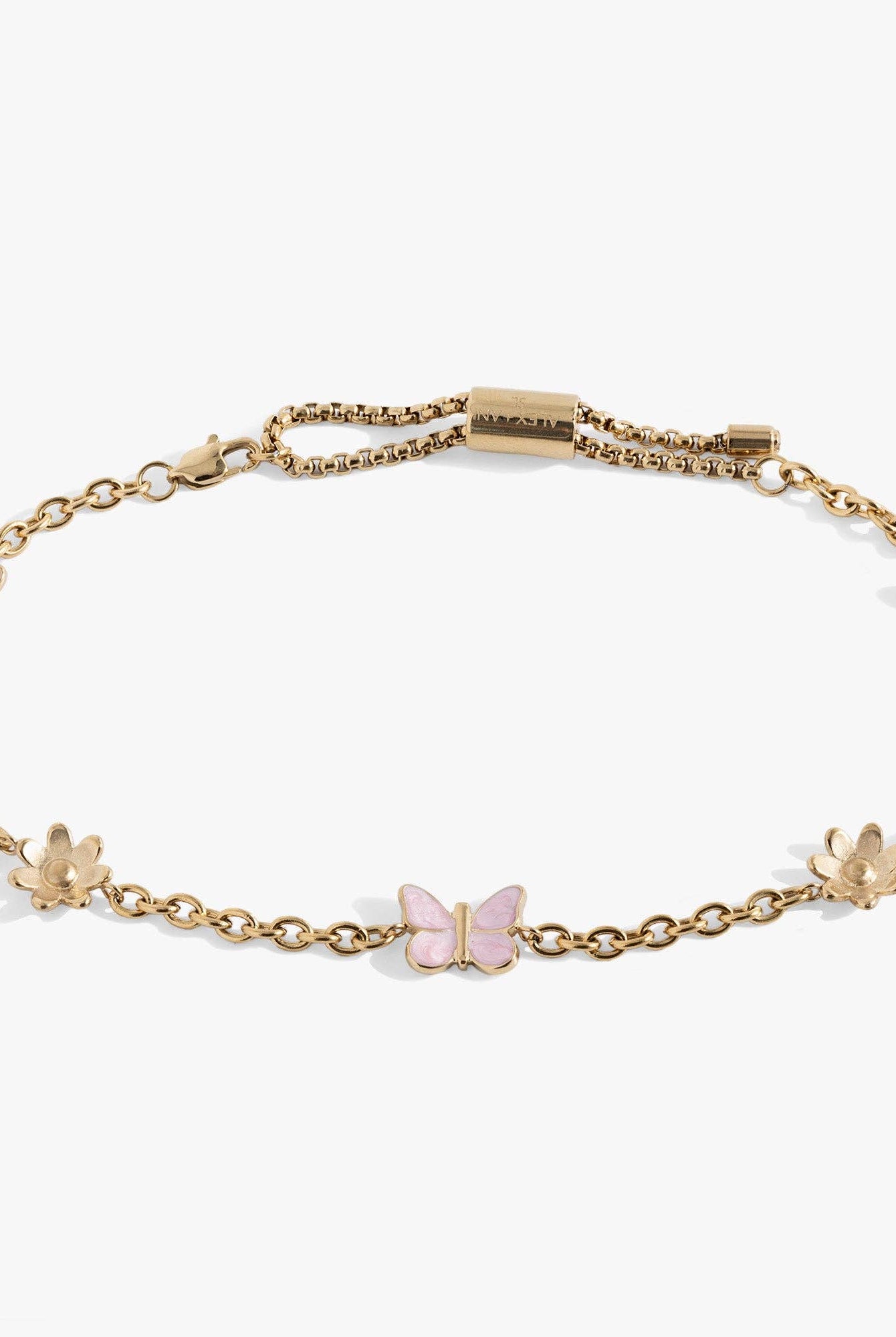 Butterfly & Flower Dainty Anklet-Dear Me Southern Boutique, located in DeRidder, Louisiana