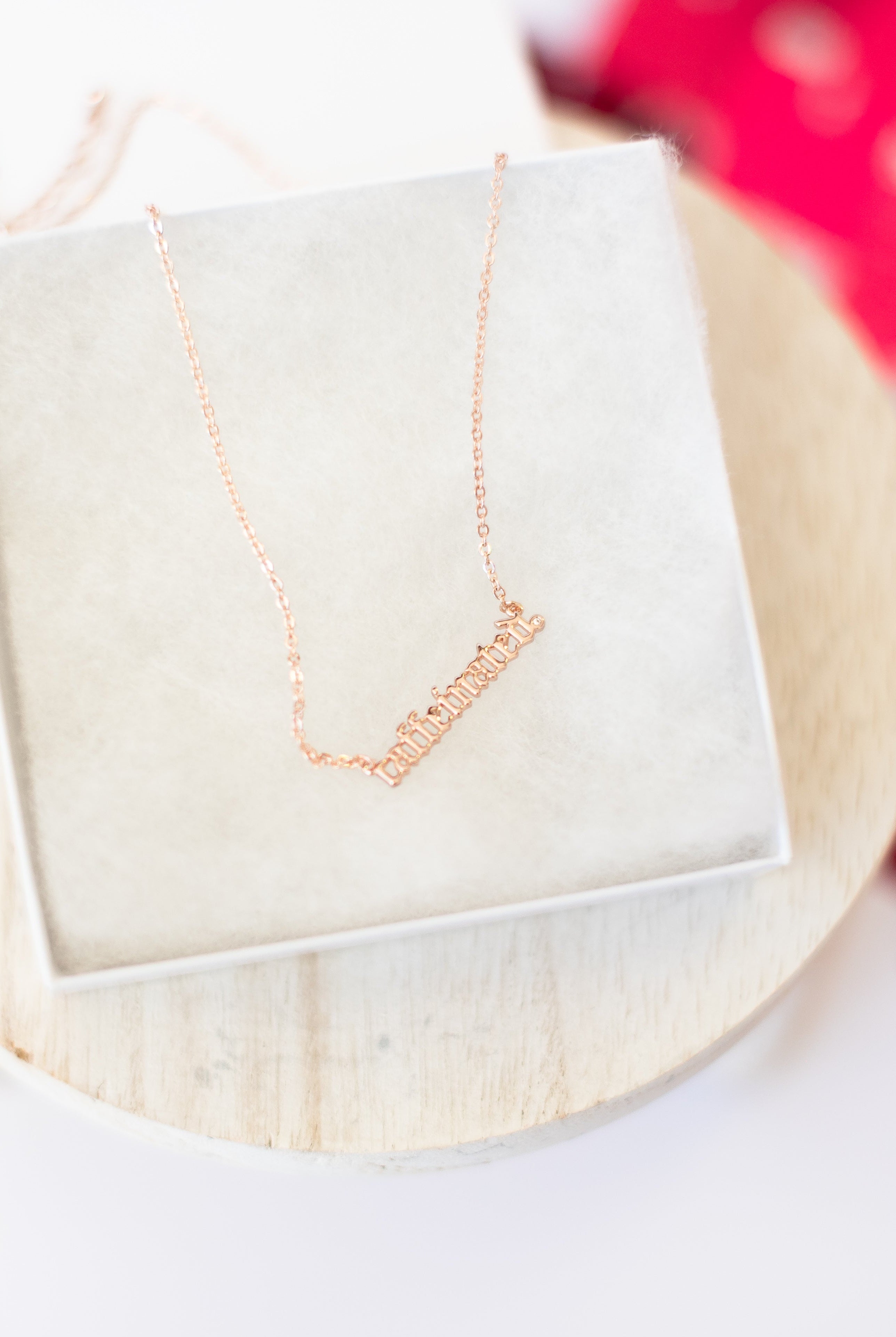 Caffeinated Necklace-Necklaces-Dear Me Southern Boutique, located in DeRidder, Louisiana