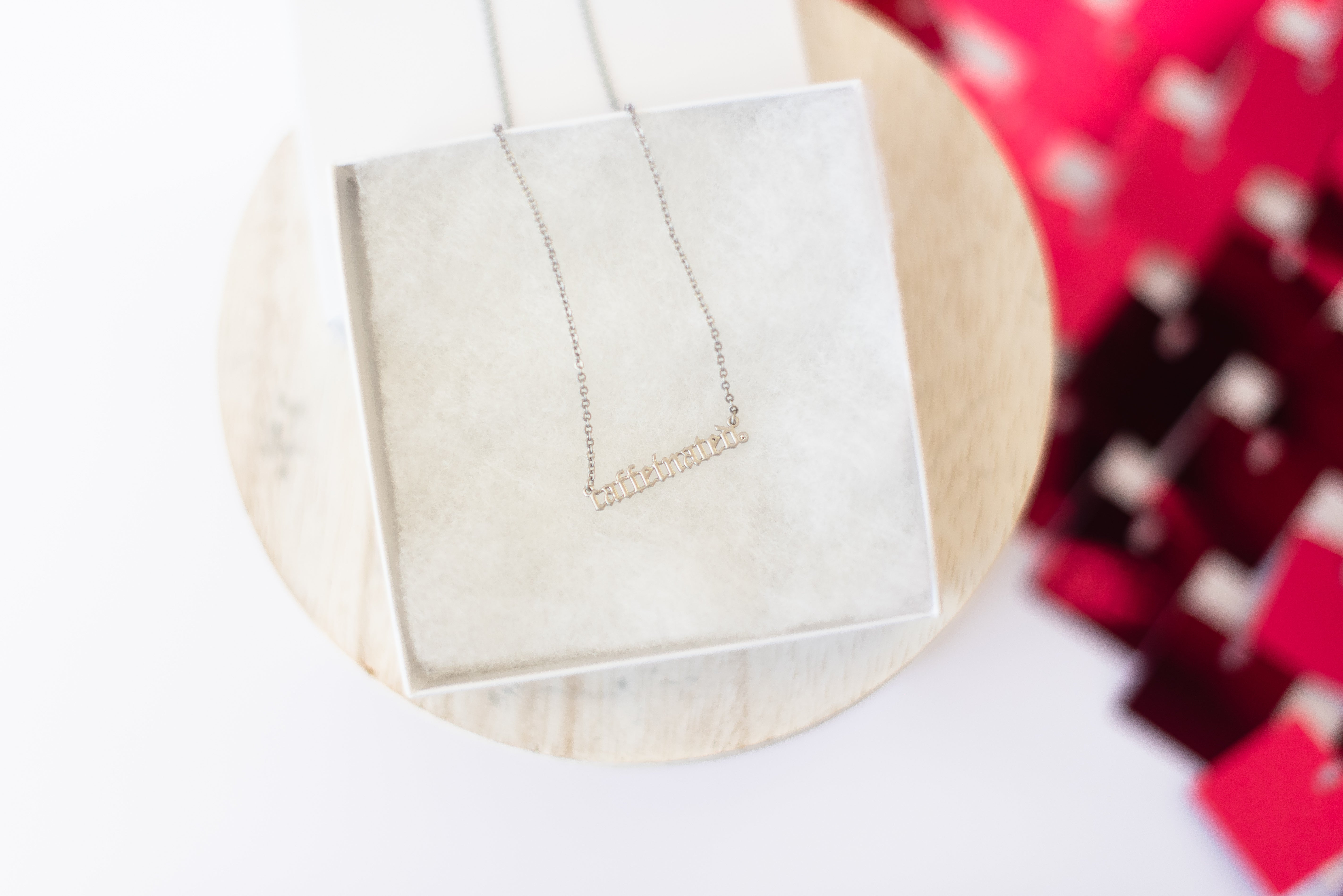 Caffeinated Necklace-Necklaces-Dear Me Southern Boutique, located in DeRidder, Louisiana