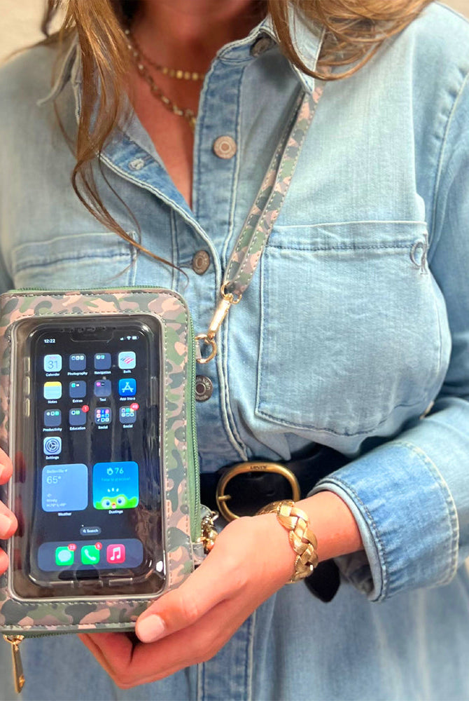 Captiva Purse- 7 Color Options-Touch Screen Purse-Dear Me Southern Boutique, located in DeRidder, Louisiana