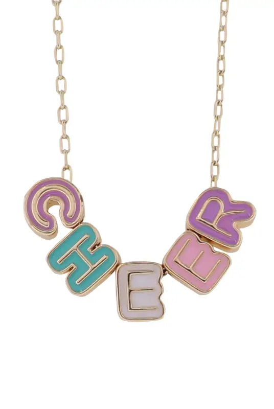 Cheer Queen Necklace-Necklaces-Dear Me Southern Boutique, located in DeRidder, Louisiana