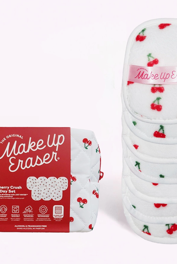 Cherry Crush 7-Day Set Makeup Eraser-Skin Care-Dear Me Southern Boutique, located in DeRidder, Louisiana