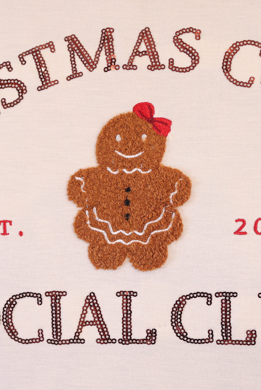 Christmas Cookie Social Club Luxe Pullover-Dear Me Southern Boutique, located in DeRidder, Louisiana