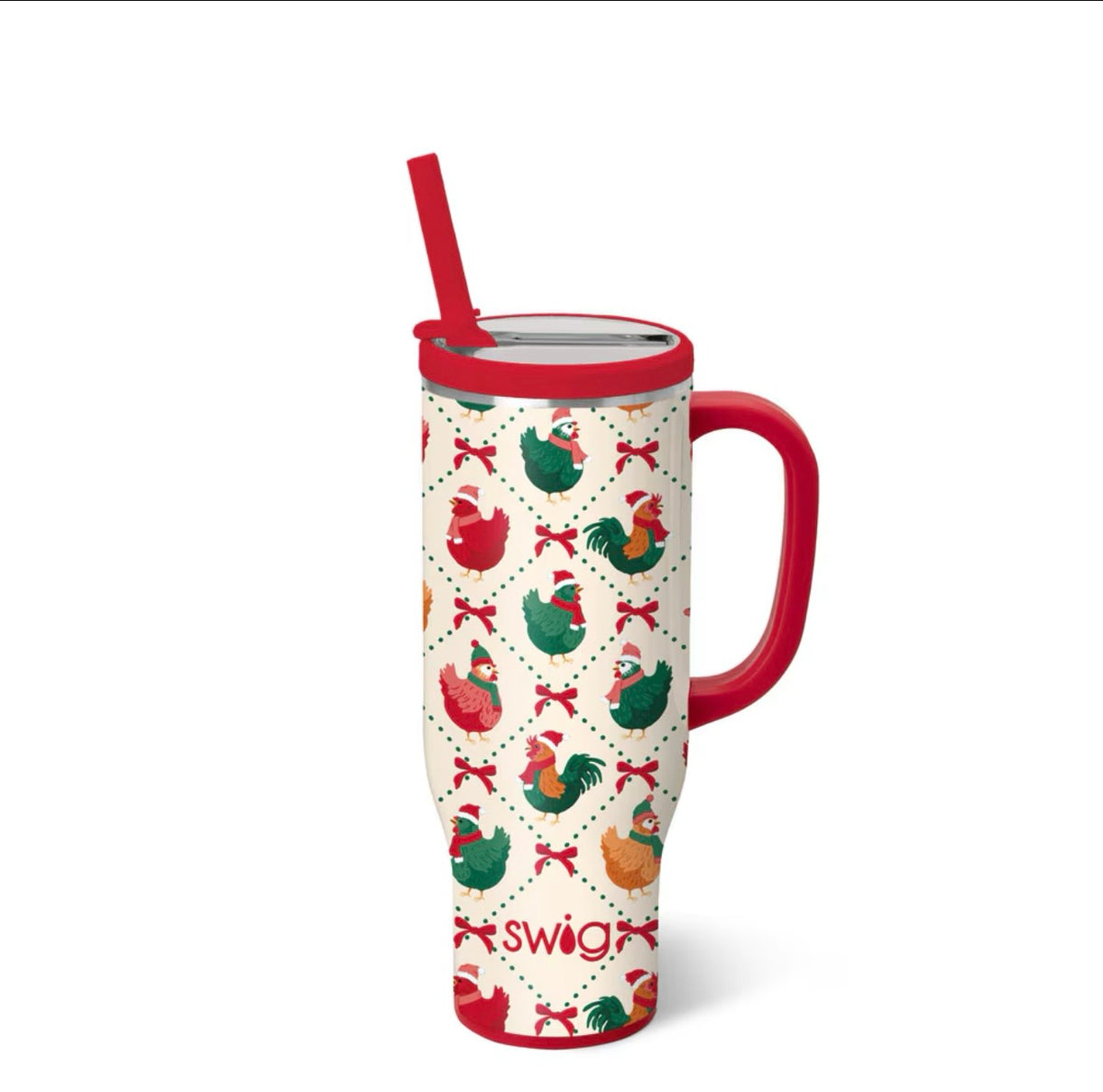 Christmas Coop Mega Mug 30oz-Drinkwear-Dear Me Southern Boutique, located in DeRidder, Louisiana