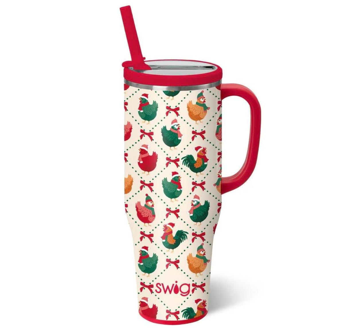 Christmas Coop Mega Mug 40oz-Drinkwear-Dear Me Southern Boutique, located in DeRidder, Louisiana