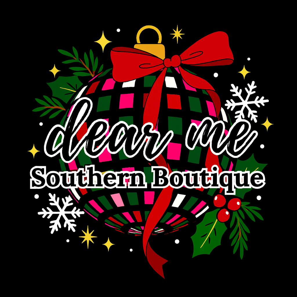 Christmas Dear Me Disco - Merch Tee-Graphic Tops-Dear Me Southern Boutique, located in DeRidder, Louisiana
