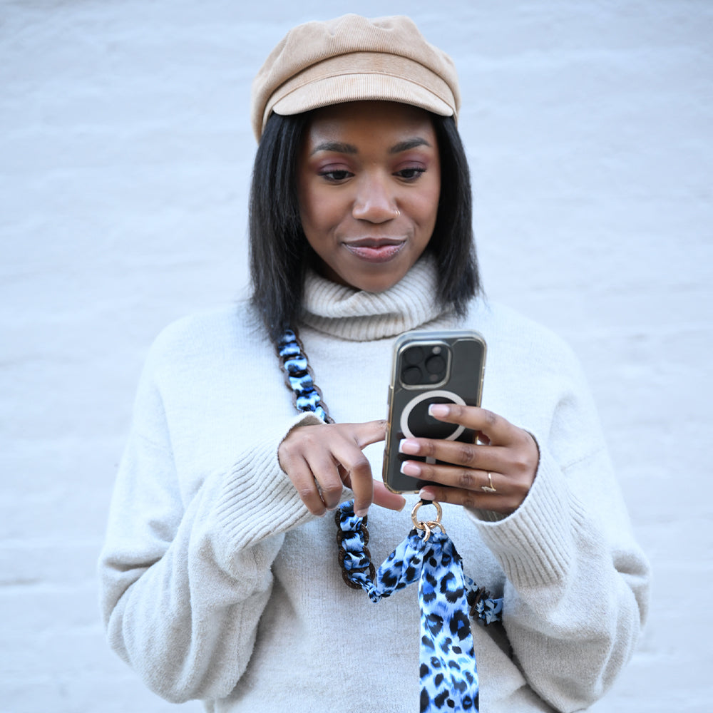 Clip & Go Crossbody Coconut Scarf-Two Color Options-Phone Accessories-Dear Me Southern Boutique, located in DeRidder, Louisiana