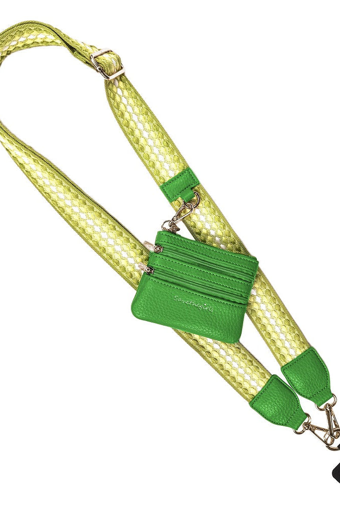 Clip & Go Strap w/Zippered Pouch- 4 Color Options-Phone Accessories-Dear Me Southern Boutique, located in DeRidder, Louisiana