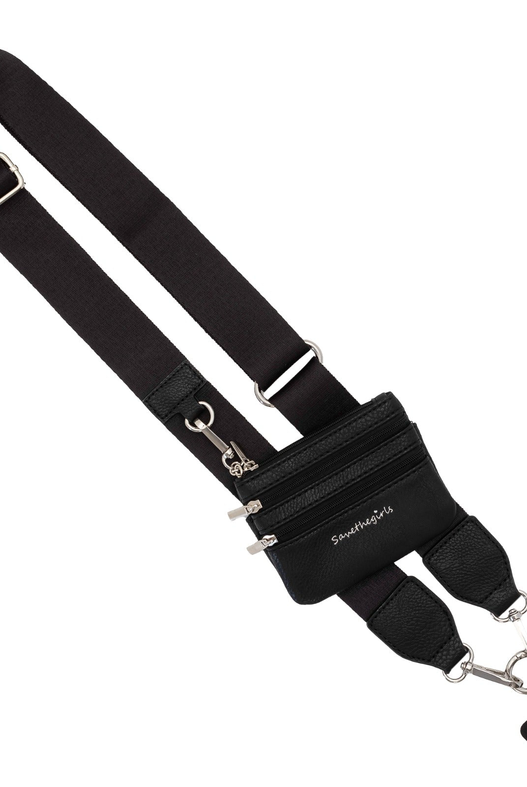Clip & Go Strap w/Zippered Pouch-Bags/Purses-Dear Me Southern Boutique, located in DeRidder, Louisiana