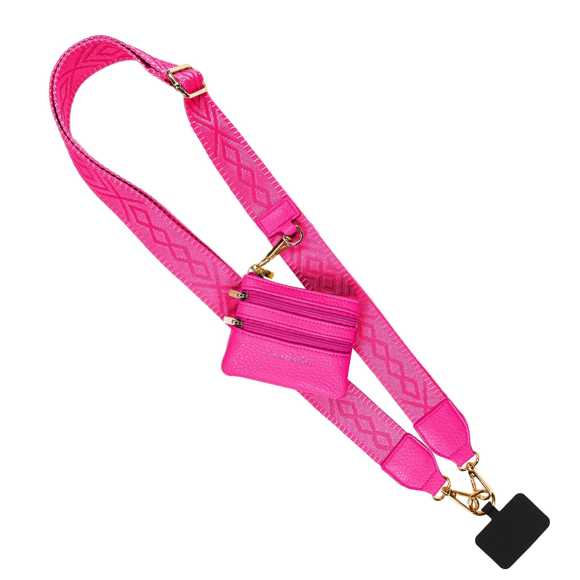 Clip & Go Strap w/Zippered Pouch Classic-Bags/Purses-Dear Me Southern Boutique, located in DeRidder, Louisiana